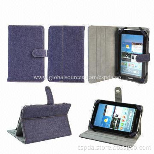 2014 New Arrival Jeans Cases for Universal Tablet, 7 Inches, Access to All Buttons
